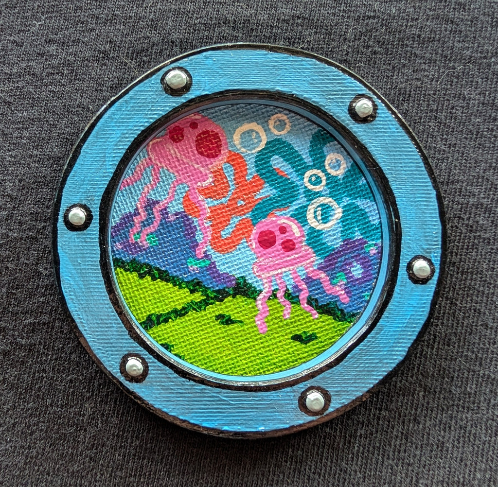 Mini Porthole Window Magnet