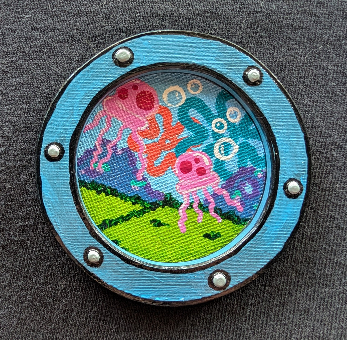 Mini Porthole Window Magnet