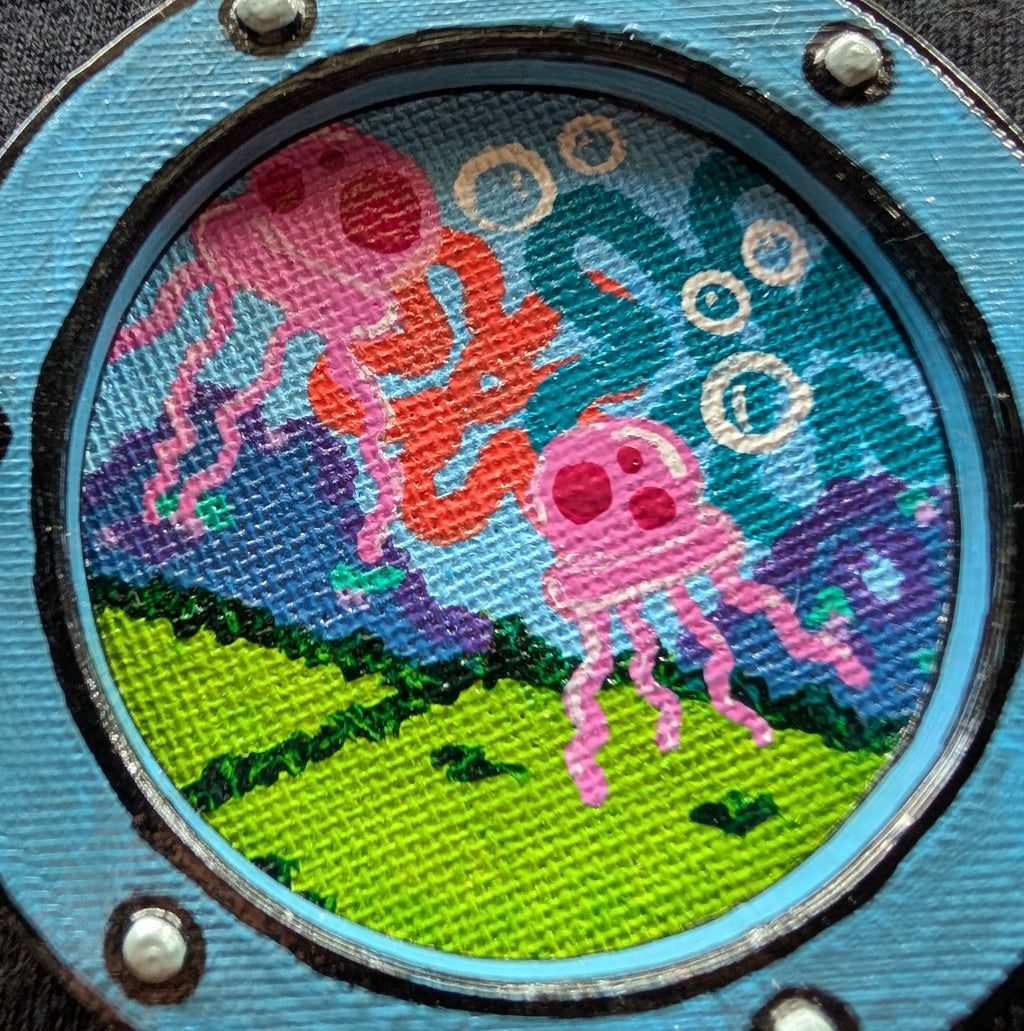 Mini Porthole Window Magnet