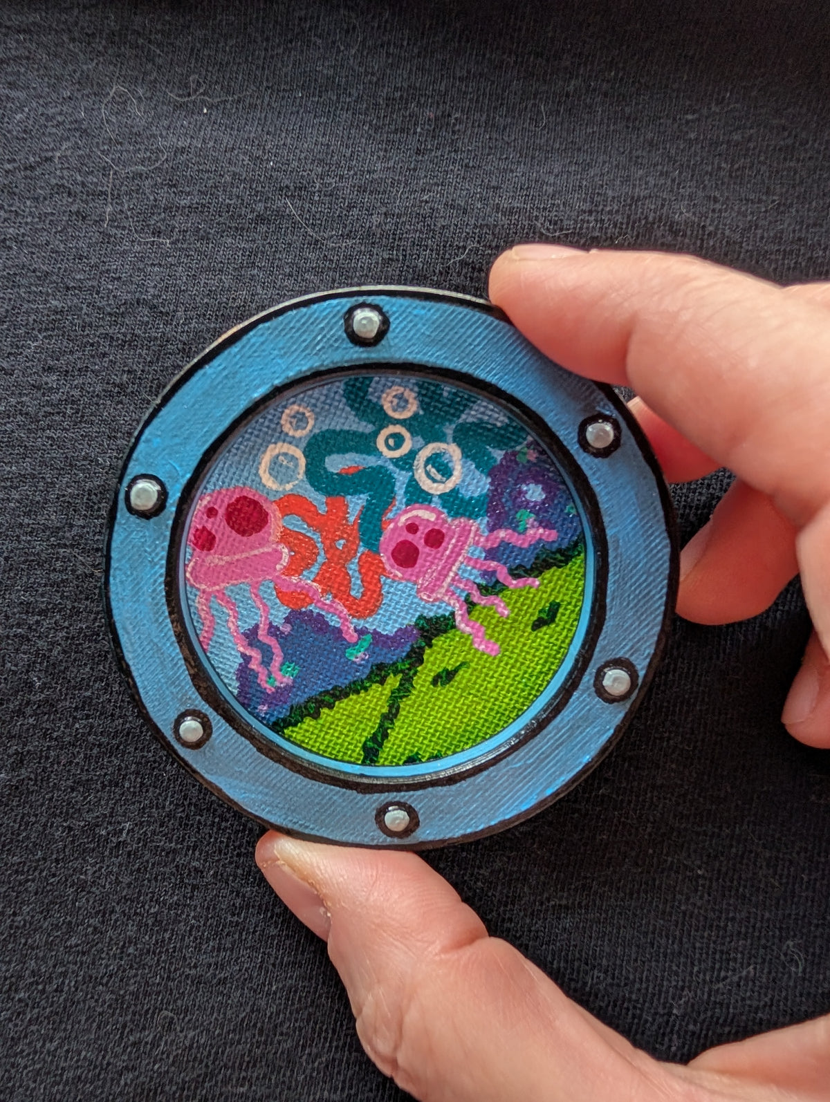 Mini Porthole Window Magnet