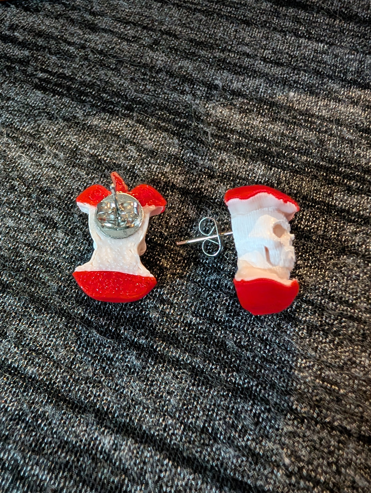 Poison Apple stud earrings