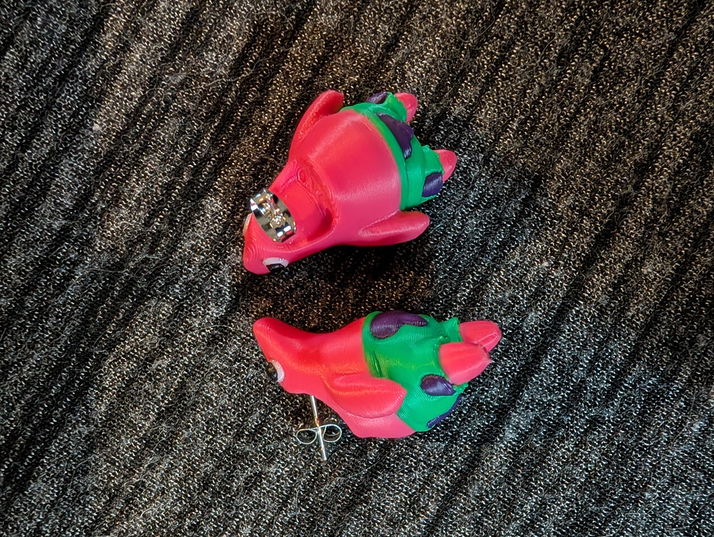 Patrick Chomper earrings