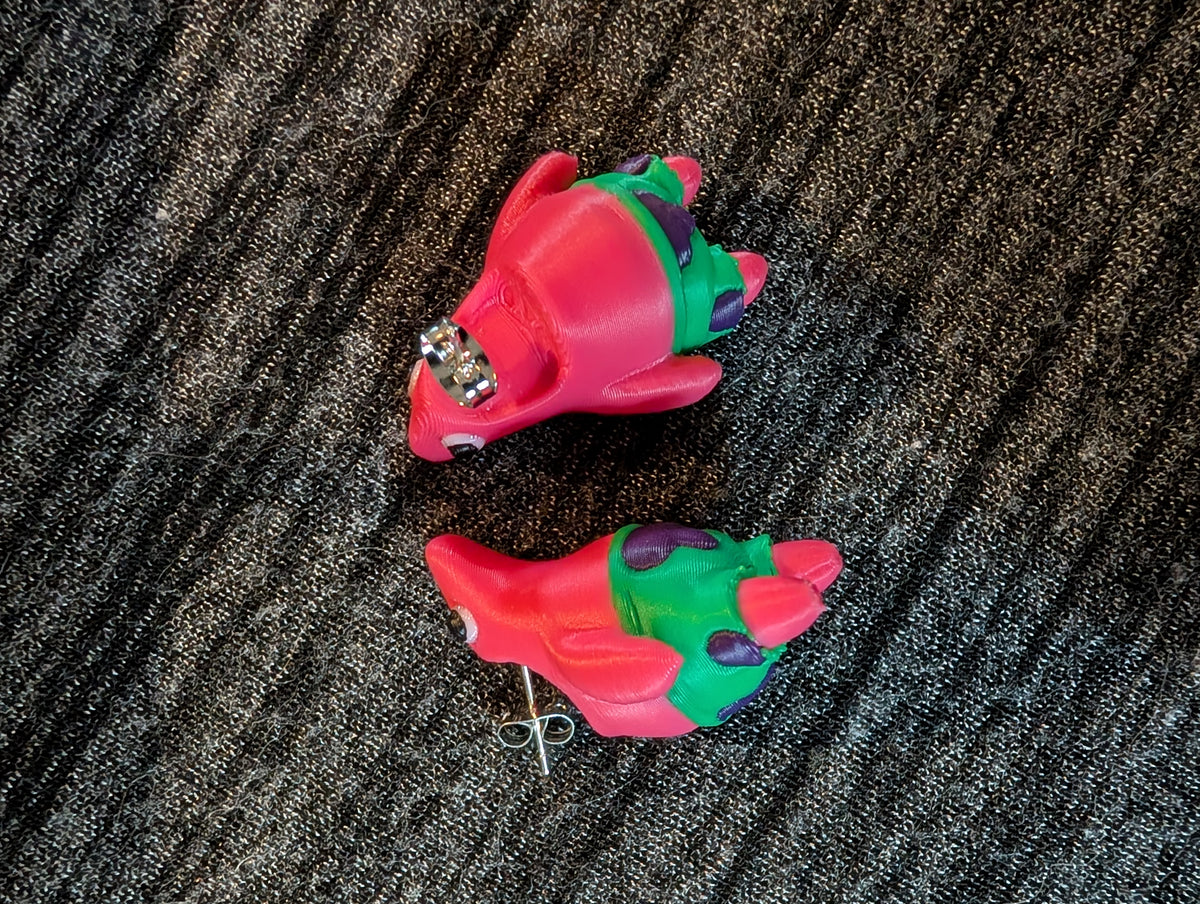 Patrick Chomper earrings