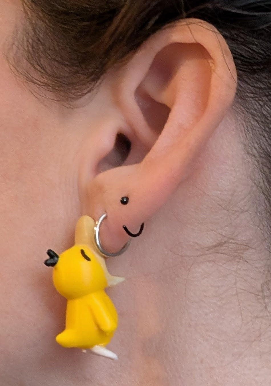Psyduck Chomper earrings
