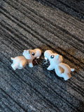 Hippo Chomper earrings