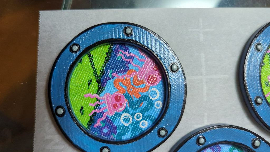 Mini Porthole Window Magnet