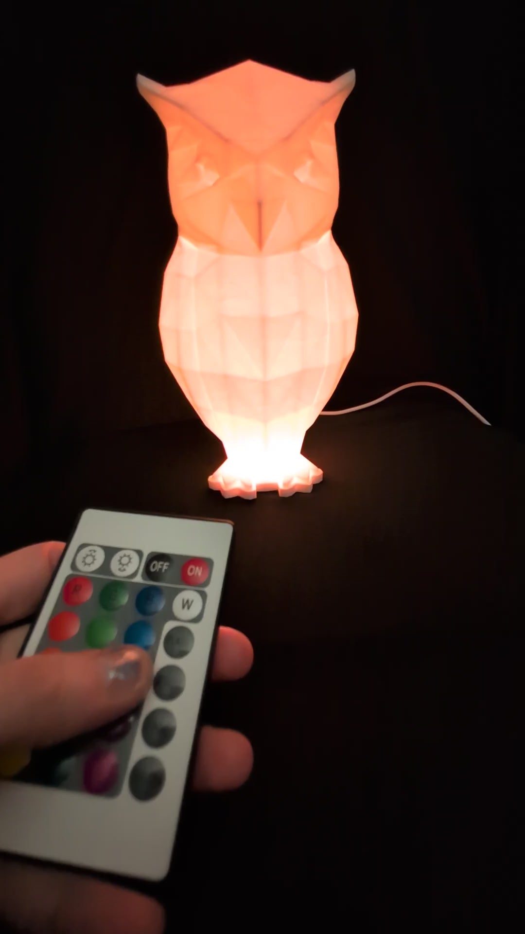 Low Poly Style Animal Night Lights